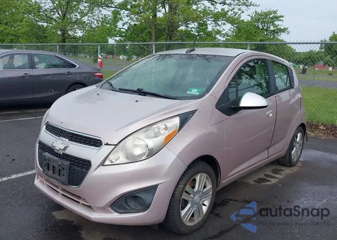 2013 Chevrolet Spark 1Lt Auto from USA, damaged, VIN KL8CD6S9XDC500860